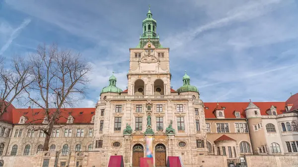 Bavarian National Museum Bayerisches Nationalmuseum Timelapse One Most Important Museums — Stock Photo, Image