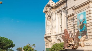 Monako 'daki Okyanus Bilimleri Müzesi' nin Monako - Ville, Monako 'daki Deniz Bilimleri Müzesi. Akdeniz Bilim Komisyonu 'nun evidir..