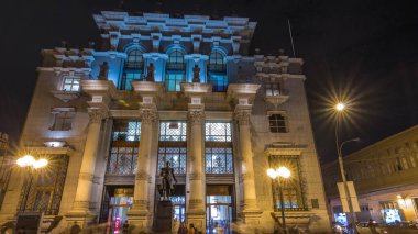 Jiron de la Union 'da hızlı bir yürüyüş, eski şehir merkezindeki yaya alışveriş caddesi Plaza de Armas' dan Plaza de San Martin 'e kadar hızlandırılmış zaman çizelgesi. Lima, Peru