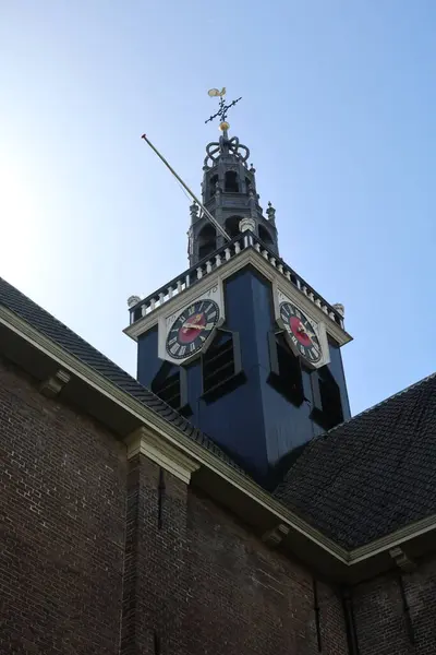 Zaanse Schans的传统建筑 荷兰Zaandam 图库图片