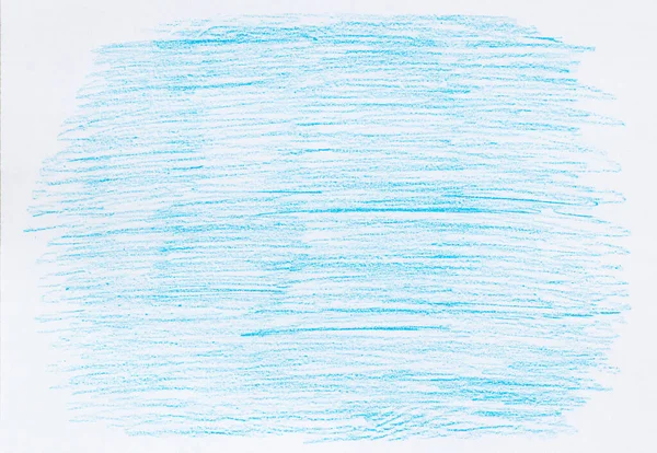 Desenho Com Lápis Cor Crianças Desenhando Pedaço Papel — Fotografia de Stock