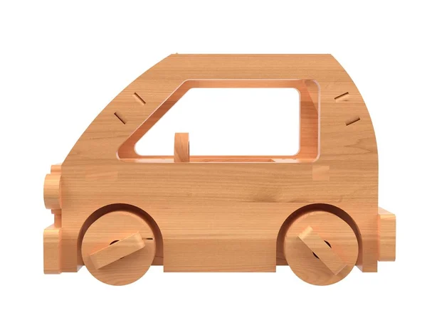 Render Wooden Toys Wooden Toys Light Background Render — Foto Stock