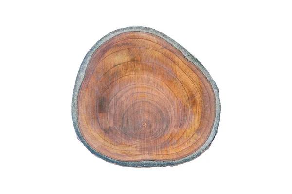 Holz Isoliert Auf Weißem Hintergrund — Stockfoto