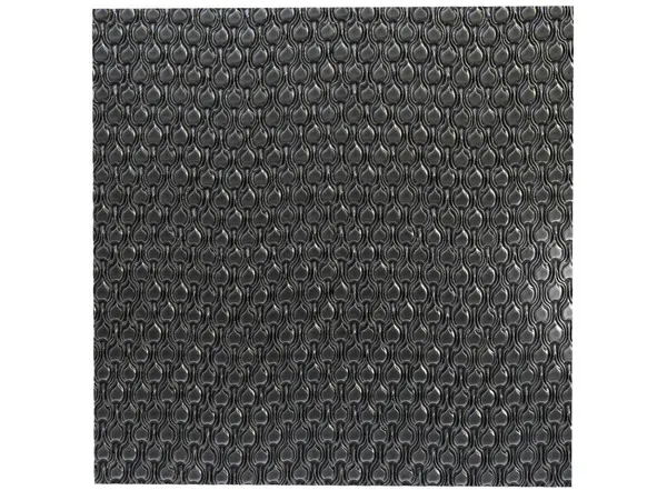 3D render of a decorative panel. Decorative panel on a light background. 3D render.