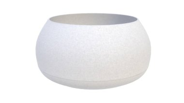 Arka planda bir saksının 3 boyutlu görüntüsü. 3d hazırlayıcı.