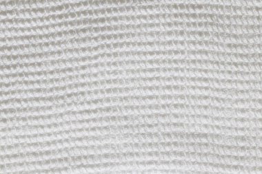Beyaz örülmüş kumaş arkaplan dokusu