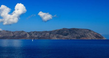 sea view, Greece Islands clipart