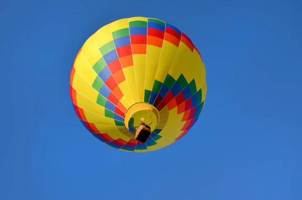Montgolfière Colorée Dans Ciel — Photo