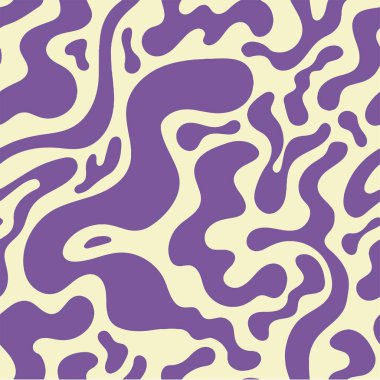 Soyut Mor Kusursuz Desen / Soyut Mor Kusursuz Desen