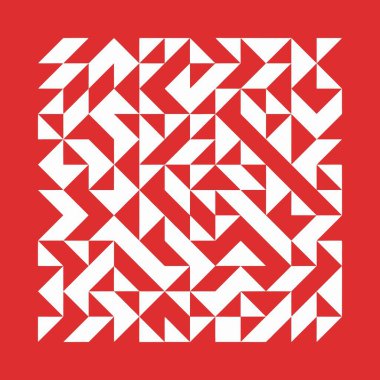 Kırmızı geometrik tasarım kusursuz desen / Kırmızı geometrik dizayn pürüzsüz desen