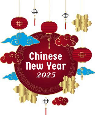 Chinese Lunar Year Illustration Vector clipart