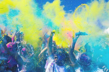 Holi Festivali Duvar Kağıdı Kutlaması 