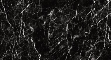 Beyaz damarlı siyah mermer.