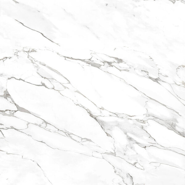 Carrara marble with a mixture of white color and natural cracks on the natural stone looks luxurious