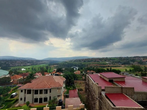Fotos Paisajes Impresionantes Hermosos Varias Ciudades Ruanda — Foto de Stock