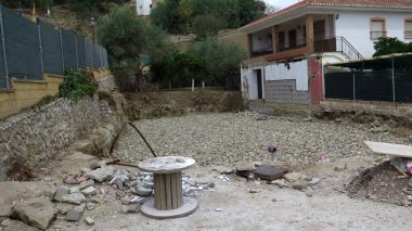 First stage of urban construction in Andalusian village