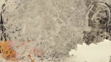 Animasyon Grunge Doku Örtüsü Arkaplan, Eski Film, Analog Lo-Fi etkisi