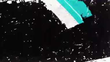 Animasyon Grunge Doku Örtüsü Arkaplan, Eski Film, Analog Lo-Fi etkisi