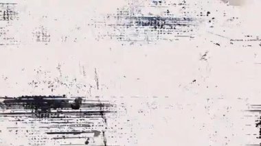 Animasyon Grunge Doku Örtüsü Arkaplan, Boyama ve Fırça Vuruşları Yarıton Efekti, Analog El Yapımı Eski Film Dokusu