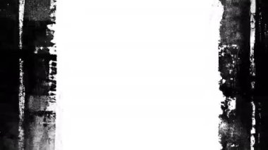 Animasyon Grunge Doku Örtüsü Arkaplan, Boyama ve Fırça Vuruşları Yarıton Efekti, Analog El Yapımı Eski Film Dokusu