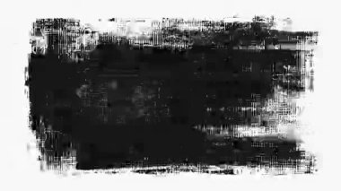 Animasyon Grunge Doku Örtüsü Arkaplan, Boyama ve Fırça Vuruşları Yarıton Efekti, Analog El Yapımı Eski Film Dokusu