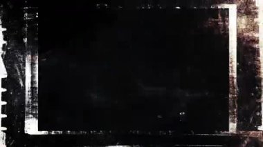 Animasyon Grunge Doku Örtüsü Arkaplan, Boyama ve Fırça Vuruşları Yarıton Efekti, Analog El Yapımı Eski Film Dokusu