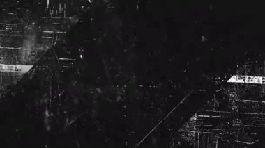 Animasyon Grunge Doku Örtüsü Arkaplan, Boyama ve Fırça Vuruşları Yarıton Efekti, Analog El Yapımı Eski Film Dokusu