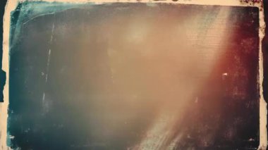 Animasyon Grunge Doku Örtüsü Arkaplan, Boyama ve Fırça Vuruşları Yarıton Efekti, Analog El Yapımı Eski Film Dokusu