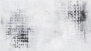 Animasyon Grunge Doku Örtüsü Arkaplan, Boyama ve Fırça Vuruşları Yarıton Efekti, Analog El Yapımı Eski Film Dokusu