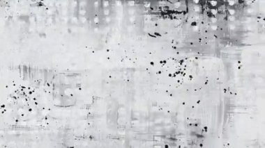 Animasyon Grunge Doku Örtüsü Arkaplan, Boyama ve Fırça Vuruşları Yarıton Efekti, Analog El Yapımı Eski Film Dokusu