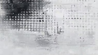 Animasyon Grunge Doku Örtüsü Arkaplan, Boyama ve Fırça Vuruşları Yarıton Efekti, Analog El Yapımı Eski Film Dokusu