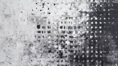 Animasyon Grunge Doku Örtüsü Arkaplan, Boyama ve Fırça Vuruşları Yarıton Efekti, Analog El Yapımı Eski Film Dokusu
