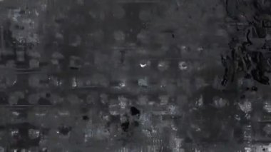 Animasyon Grunge Doku Örtüsü Arkaplan, Boyama ve Fırça Vuruşları Yarıton Efekti, Analog El Yapımı Eski Film Dokusu