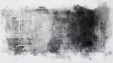 Animasyon Grunge Doku Örtüsü Arkaplan, Boyama ve Fırça Vuruşları Yarıton Efekti, Analog El Yapımı Eski Film Dokusu