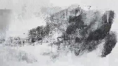 Animasyon Grunge Doku Örtüsü Arkaplan, Boyama ve Fırça Vuruşları Yarıton Efekti, Analog El Yapımı Eski Film Dokusu