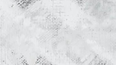 Animasyon Grunge Doku Örtüsü Arkaplan, Boyama ve Fırça Vuruşları Yarıton Efekti, Analog El Yapımı Eski Film Dokusu