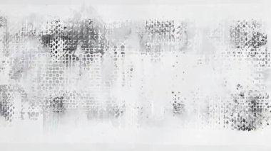 Animasyon Grunge Doku Örtüsü Arkaplan, Boyama ve Fırça Vuruşları Yarıton Efekti, Analog El Yapımı Eski Film Dokusu