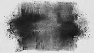 Animasyon Grunge Doku Örtüsü Arkaplan, Boyama ve Fırça Vuruşları Yarıton Efekti, Analog El Yapımı Eski Film Dokusu