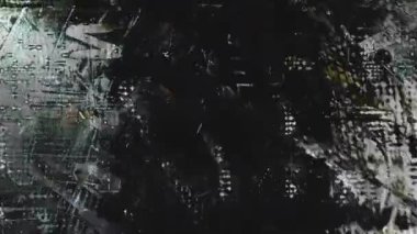 4k Döngülü Soyut Grunge Doku Örtüsü