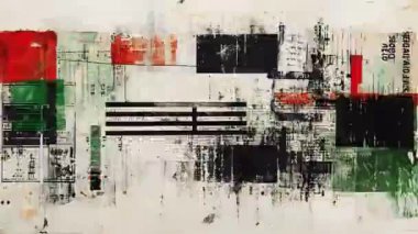 4k Döngülü Soyut Grunge Doku Örtüsü