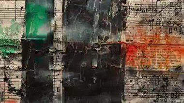 4k Döngülü Soyut Grunge Doku Örtüsü