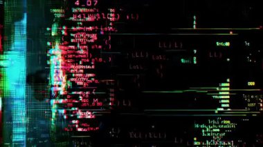 4k Döngülü Soyut Grunge Doku Örtüsü