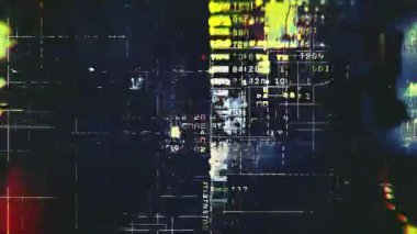 4k Döngülü Soyut Grunge Doku Örtüsü