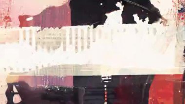 4k Döngülü Soyut Grunge Doku Örtüsü