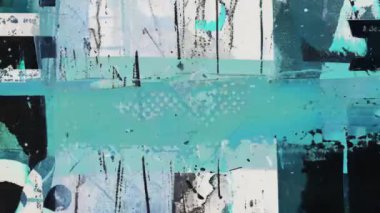 4k Döngülü Soyut Grunge Doku Örtüsü