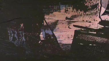 4k Döngülü Soyut Grunge Doku Örtüsü