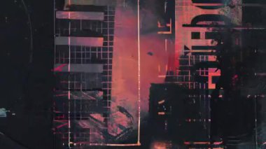 4k Döngülü Soyut Grunge Doku Örtüsü