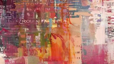 4k Döngülü Soyut Grunge Doku Örtüsü