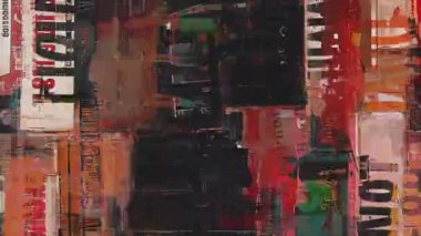 4k Döngülü Soyut Grunge Doku Örtüsü