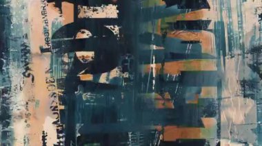 4k Döngülü Soyut Grunge Doku Örtüsü